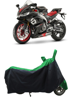 Coxtor Waterproof Two Wheeler Cover for Aprilia(RS 660, Green)