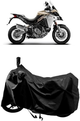 SUGASHRI Waterproof Two Wheeler Cover for Ducati(Multistrada 1260, Black)