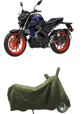 Coxtor Waterproof Two Wheeler Cover for Yamaha(MT-15, Gold)