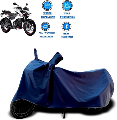 CODOKI Two Wheeler Cover for Bajaj(Pulsar NS 200, Blue)