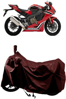 SUGASHRI Waterproof Two Wheeler Cover for Honda(CBR300R, Maroon)