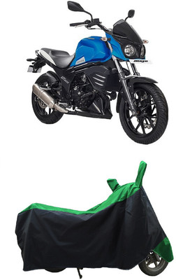 Coxtor Waterproof Two Wheeler Cover for Mahindra(Mojo UT 300, Green)