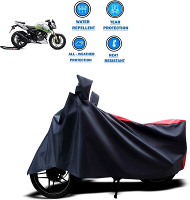CODOKI Two Wheeler Cover for TVS(Apache RTR 200 Fi E100, Red, Blue)