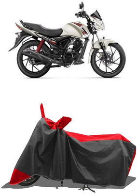 SUGASHRI Waterproof Two Wheeler Cover for Suzuki(Sling, Red, Black)
