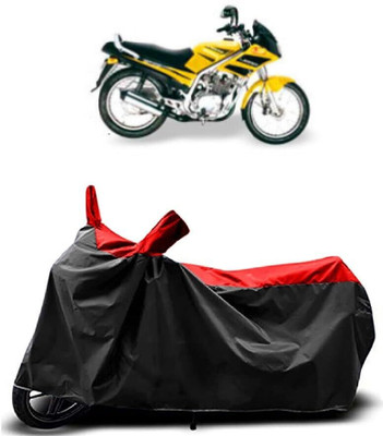 SK AUTO Two Wheeler Cover for Kinetic(GF Lazer, Red, Black)