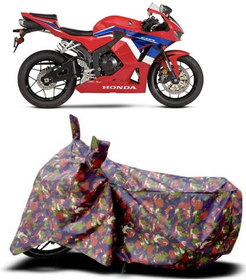 SUGASHRI Waterproof Two Wheeler Cover for Honda(CBR 600 RR, Multicolor)