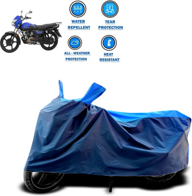 CODOKI Two Wheeler Cover for TVS(Radeon, Blue)