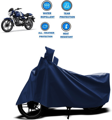 PAGORA Two Wheeler Cover for Bajaj(V12, Blue)
