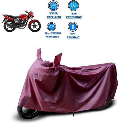 CODOKI Waterproof Two Wheeler Cover for Yamaha(Saluto, Maroon)