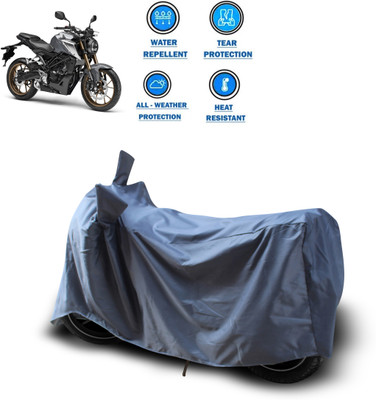 GOSHIV-car and bike accessories Waterproof Two Wheeler Cover for Honda(CB, Grey)