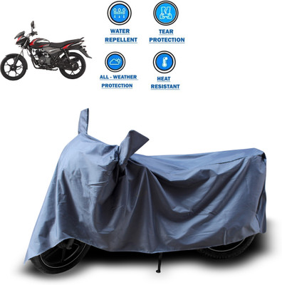 CODOKI Two Wheeler Cover for Bajaj(Discover 110, Grey)