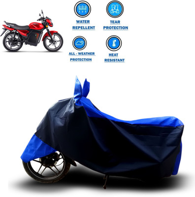 GOSHIV-car and bike accessories Two Wheeler Cover for Universal For Bike(Blue)
