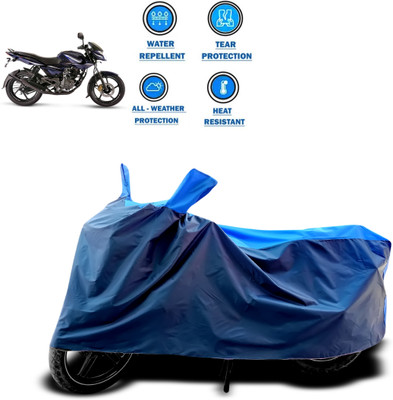 CODOKI Two Wheeler Cover for Bajaj(Pulsar 135 LS DTS-i, Blue)