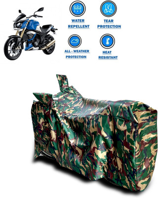 CODOKI Waterproof Two Wheeler Cover for Mahindra(MOJO XT 300, Green)