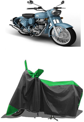 SUGASHRI Waterproof Two Wheeler Cover for Royal Enfield(Squadron Blue, Green, Black)