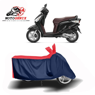 DeepShakshi AUTOMOTIVE Waterproof Two Wheeler Cover for Honda(Aviator, Red, Blue)
