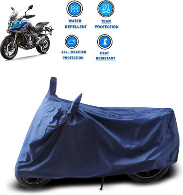 PAGORA Two Wheeler Cover for CFMoto(650MT, Blue)