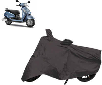 SK AUTO Two Wheeler Cover for Suzuki(Access, Black)