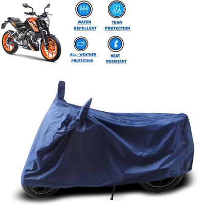 PAGORA Two Wheeler Cover for KTM(125 Duke, Blue)