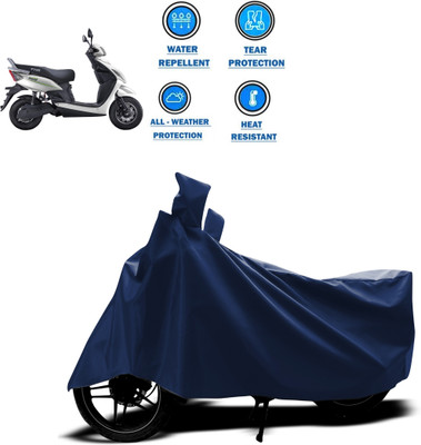 GOSHIV-car and bike accessories Two Wheeler Cover for Universal For Bike(Blue)