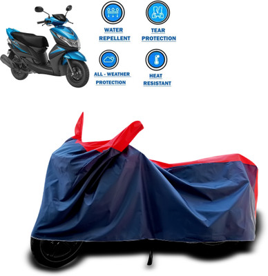 CODOKI Two Wheeler Cover for Yamaha(Ray Z, Red)