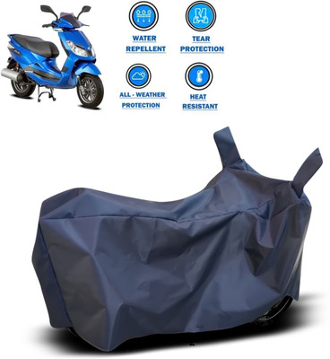 CODOKI Two Wheeler Cover for Bajaj(Blade 125, Blue)