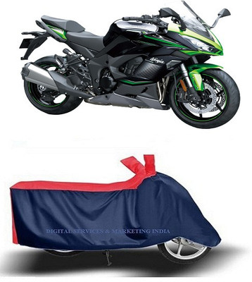 DSAMI Two Wheeler Cover for Kawasaki(Ninja 1000, Blue)