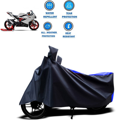 CODOKI Two Wheeler Cover for TVS(Apache RR 310, Blue)