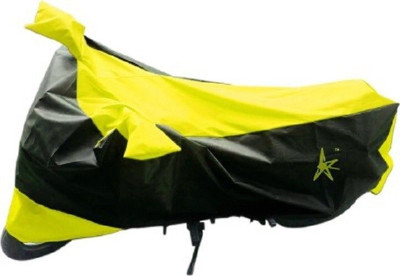 SK AUTO Two Wheeler Cover for Royal Enfield(Bullet 500, Yellow, White)