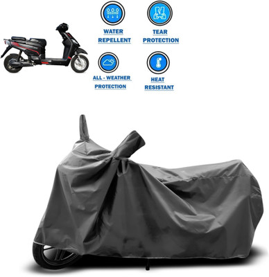 CODOKI Two Wheeler Cover for Hero(Electric NYX, Grey)