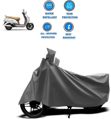 CODOKI Two Wheeler Cover for Suzuki(Access 125, Grey)