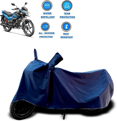 CODOKI Two Wheeler Cover for Hero(Passion Xpro, Blue)