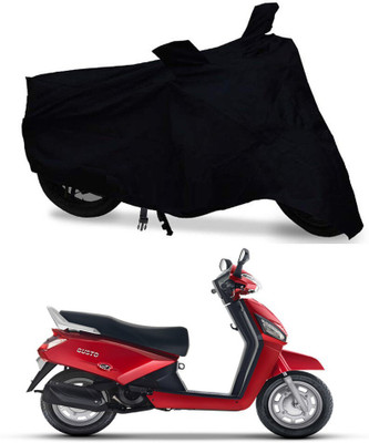 DeepShakshi AUTOMOTIVE Waterproof Two Wheeler Cover for Mahindra(Gusto, Black)