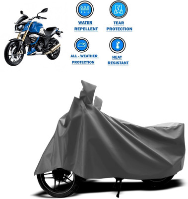 CODOKI Two Wheeler Cover for Mahindra(MOJO XT 300, Grey)