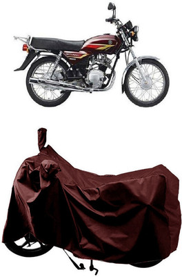 SUGASHRI Waterproof Two Wheeler Cover for Yamaha(Crux, Maroon)