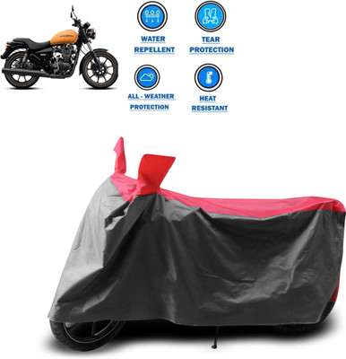 CODOKI Two Wheeler Cover for Royal Enfield(Thunderbird 500, Grey)