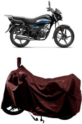 SUGASHRI Waterproof Two Wheeler Cover for Honda(CD, Maroon)