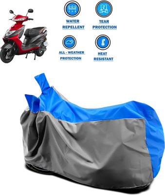 CODOKI Two Wheeler Cover for Ampere(Zeal, Grey)
