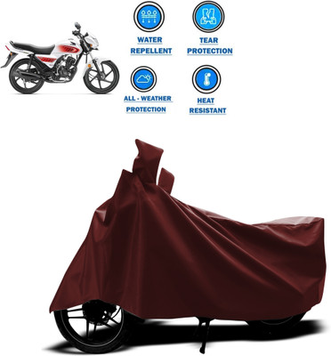 PAGORA Waterproof Two Wheeler Cover for Honda(Dream Neo, Maroon)
