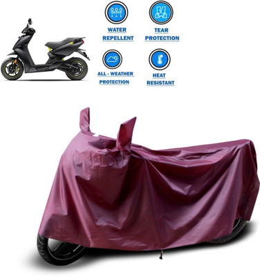 CODOKI Waterproof Two Wheeler Cover for Ather(450, Maroon)