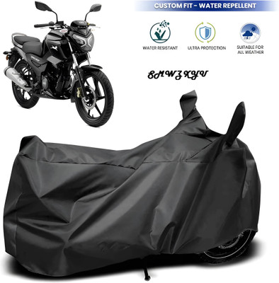 smwzxyu Waterproof Two Wheeler Cover for TVS(Silver, Purple, Multicolor)