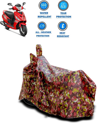 GOSHIV-car and bike accessories Two Wheeler Cover for Hero(Maestro Edge, Red)