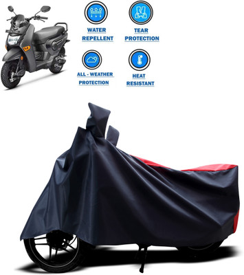 CODOKI Two Wheeler Cover for Honda(Cliq, Red)
