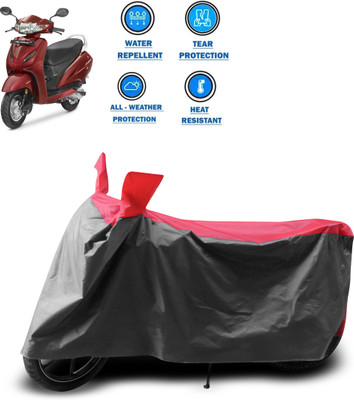 PAGORA Two Wheeler Cover for Honda(Activa 4G, Grey)