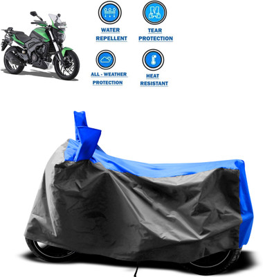 CODOKI Two Wheeler Cover for Bajaj(Dominar 400, Grey)