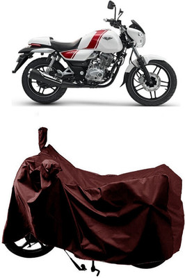 SUGASHRI Waterproof Two Wheeler Cover for Bajaj(V 150, Maroon)