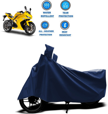 PAGORA Two Wheeler Cover for Universal For Bike(Blue)