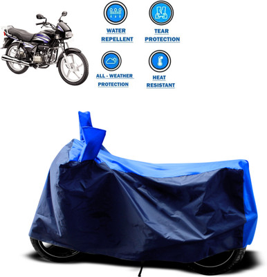 CODOKI Two Wheeler Cover for Hero(Splendor Pro, Blue)