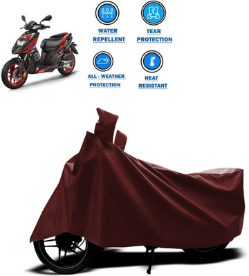 PAGORA Waterproof Two Wheeler Cover for Aprilia(SR 150, Maroon)