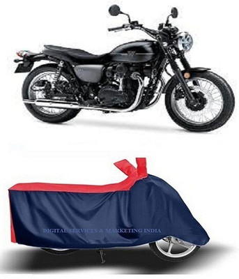 DSAMI Two Wheeler Cover for Kawasaki(W800 BS6, Blue)